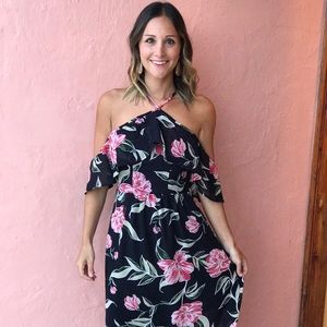 Floral maxi dress